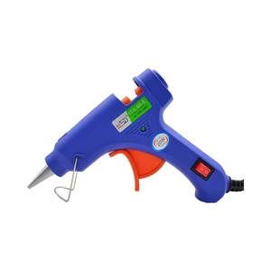 20W Electric DIY Household Small Glue Gun Temperature Control Non-toxic 7mm/11mm Glue Sticks Copper Heater 220V 3-Year Warranty