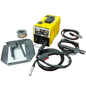 3-in-1 MIG-250 No Gas Welding Machine 250A Industrial Grade 220V Input with Spatter Reduction Technology 250A Adjustable Range