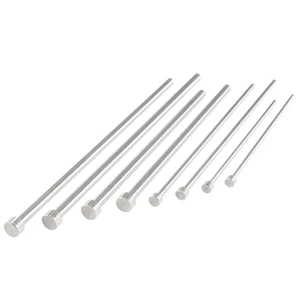 Direct Sale Yu Laotou Large Size 65Mn Straight Ejector Pin DIN Standard Metric Thimble HRC582 11-16mm ISO 9001 Certified