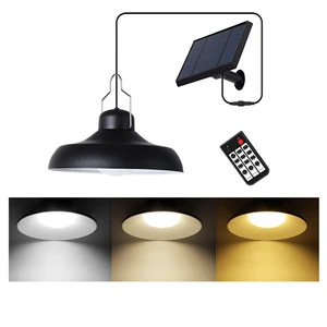 New Design Work Outdoor Waterproof Ip65 Solar Pendant Light for Shed Garden