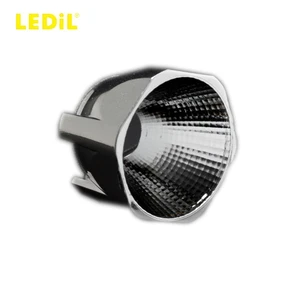 Ledils CA10716_BOOM-S PMMA Reflector 10 20 Spot 9.9mm Adhesive Tape LED Lighting Single Lens High Transmittance (>90%) 1-Year