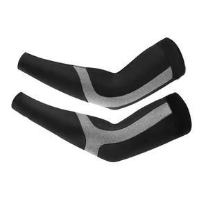 Custom Print Logo Unisex Sports Cycling Compression Arm Sleeves Sets Spandex Cotton Heat Resistant Quick Dry Breathable Color