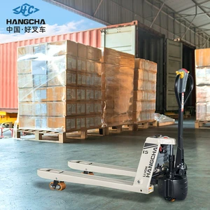 Hangcha 48V 15Ah Automatic 2000kg Lithium Battery Electric Pallet Jacks Adjustable Electric Forklift Truck