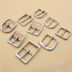 30MM New Fashion Hebilla Para Cinturon Jeans Custom Metal Buckle Solid 304 Stainless Steel Belt Buckles for Women /Men