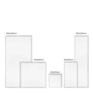 Hot Product 3 Years Warranty Modern Slim White Square 120x30 600x600 600x1200 Backlit Frame Led Lamp Panel Light