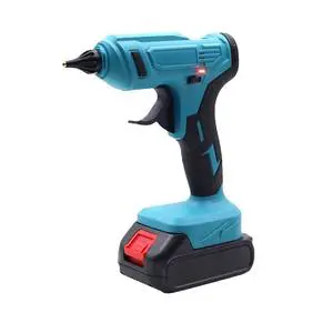 Lithium Battery Wireless Portable Cordless Hot Silicone Melt Glue Gun with Glue Sticks