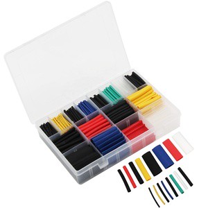580PCS Insulation Sleeve Tube Kit Heat Shrink Tubing Set With Box