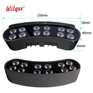 DC24V Safe Low Voltage 5x12W Tree Hugger LED Landscape Light Park Campground IP65 Tempered Glass Full Color Customizable 5-Year