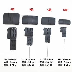 Wholesale Black Color Buckle Quick Release Plastic Buckle Multifunctional Clip Buckles Lanyards Tapes Garments