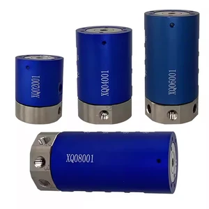 2-10 Way Pneumatic Rotary Joint 360 Rotation Collector Ring for CNC Cylinder Rotary Equipment