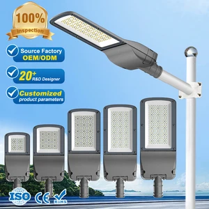 China Factory Wholesale Ip66 Aluminum Parking Lot Road Light 50w 100w 150w 200w 300w Engineering Project Led Street Light