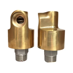 1.5 Inch High-Speed Water Pneumatic Universal Rotary Joint Swivels High-Pressure 360-Degree Copper