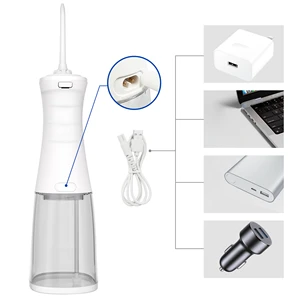 Rechargeable 350ML Cordless Portable Teeth Cleaning Dental Floss Oral Irrigator Water Pick Electric Water Flosser