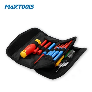 Professional 16PCS VDE Certified 1000V Insulated Tool Set CR-V Electrician Hand Tools IEC 60900 Electrical Repair Kit