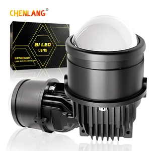 Chenlang 3.0 Inch Direct Laser Fog Light Tri-color Fog Lamp 6000K 4300K 3000K Bi Led Projector Lens Waterproof Car Fog Lights