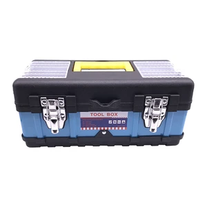 U-WORTHY U-Q14 14 Inch Multifunctional Stainless Steel & PP Plastic Storage Box for Hardware Tools Durable REACH Certified