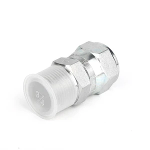 6505 Straight Male NPTF Female Pipe Fittings Joint Carbon Steel 7/16 to 2 1/2.1/8