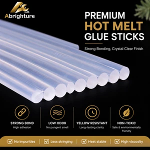 7 mm High Adhesion Clear Hot Glue Sticks for Glue Guns, Available in Multiple Lengths for DIY Crafts Repairs OEM ODM