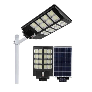 Outdoor Waterproof IP66 Integrated Solar Street Light with Motion Sensor Road Solar LED Street Light