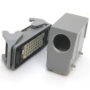 HDC Heavy Duty Connector Double Latch Design Aerospace IP68 Rated 220A 380V Corrosion Resistant High Compatibility Industrial