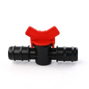 Maxi Valve Irrigation Pipe Fittings Connector Valve for Drip Irrigation System Farm Greenhouse 16 20 25 32mm PP