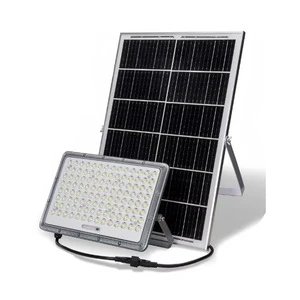 High Lumen IP65 Solar Floodlight 35W LED Remote Control CE Certified for Gardens