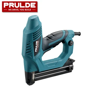 TOP Selling DIY Metal Electric Nailer/Stapler with TYPE 600 Staple & TYPE F Nail Front-Loading Magazine 20 Per Min