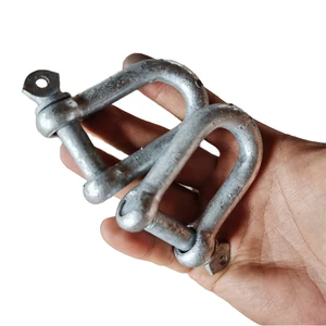 Large Dee Shackle Hot Galvanized D Shackle