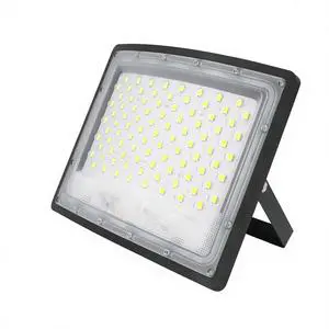 200W 300W IP65 Waterproof Outdoor Solar LED Flood Light for Garden & Road Wall-Mounted with Remote Control