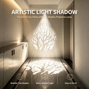 Modern Living Room LED Induction Lamp Creative Corridor Spotlight Projection Downlight with Aluminum Body Embedded Entrance Lamp