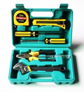 New Hot Selling Test Pencil Electrician Tool Set 8 in 1 Portable Household Malleable Cast Iron Manual Repair Hardware Tool Set