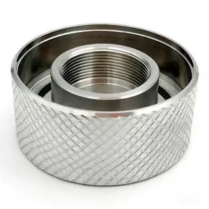 Custom AL6061 Aluminum Alloy Knurled Rotary Connectors CNC Machining Service Surface Treatment for Machining OEM/ODM Accepted