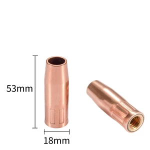 Nozzle MIG Welding Consumables Torch Spare Parts Gas Nozzle