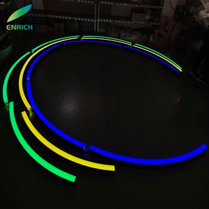 RGBW Color Changing High Quality LED Batten Linear Luminaires With Smart Control for Car Showroom and Auto Workshop
