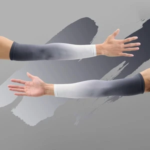 UV Protection Cooling Arm Sleeves UPF 50 Plus Sun Sleeves Ice Silk Gradient Cycling Fishing Running Outdoor Sports Men Women Set