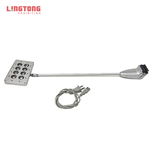 LINGTONG LT-DG517 Spot Light 20W LED Long Arm Lighting Display Lamps Aluminum Expo Light for Advertising Exhibition Stand