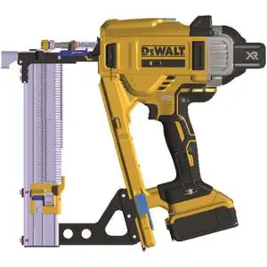 For 18V Metal Brushless Motor Staple Gun for Fencing High-Powered Staples Tool