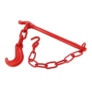 Colorful G80 Alloy Steel Marine Lashing Chain With C Hook For Container /Car