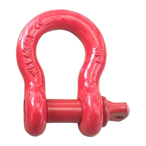 G209 High Strength Bolt Type Bow Shape Anchor Shackle Hardware Rigging