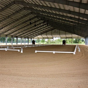 Pre Engineered Metal Horse Arena Building with Wind Resistant Steel Structure