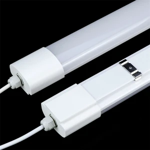Motion Sensor 4ft 36W IP65 Waterproof Led Tri-proof Light for Underground Parking Cold Warehouse