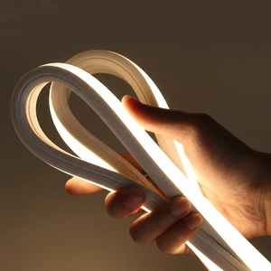 Flexible IP67 Waterproof Linear LED Neon Flex Strip Outdoor Silicone Light Atmosphere Lamp with Embedded LED Strip
