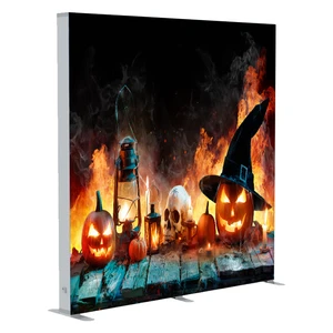 Expomax High Quality 120mm SEG Lightbox Aluminium Structure Portable Trade Show Outdoor Advertising with 3000x2000mm Graphic