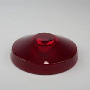 High-quality Lightweight Eco-Friendly Lampshade with Dark Red Minimalist Design FUSED GLASS 1-Year Warranty Crafted Precision