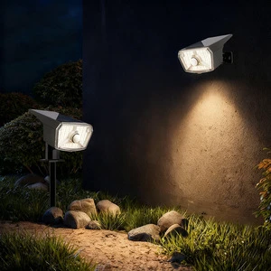 High Quality Low-Price Solar Motion Sensor European Style Underground 1200mAh 108 LEDs 100LM Outdoor IP44 Waterproof Garden Lamp
