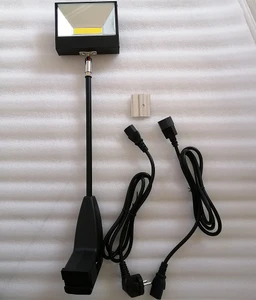30W Aluminum LED Exhibition Booth Lights CCT Switchable 3000K-6000K CE Listed IP44 CRI80 Connectable Trade Show Booths Events