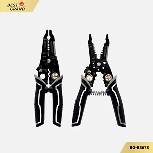 Multi-Function Electrician Tool Wire Stripper Iron/Copper Wire Cutter Cable Cutter Wire Crimping Plier Splitting Winding Tool
