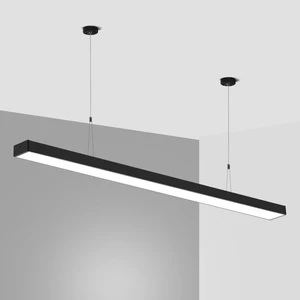 CE ETL FCC NOM TISI Supermarket Library Office School Lighting One By One Led Linear Pendant Light
