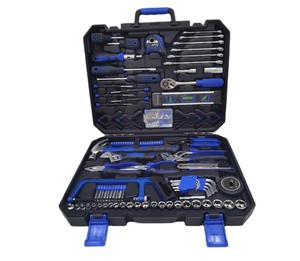 Top Sale Kit De Herramientas 168p Hand Too Kit Set with Storage Box