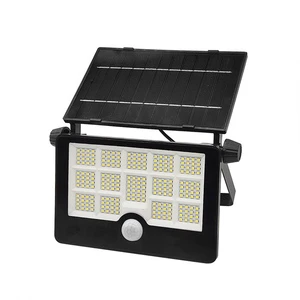 New Outdoor Solar Wall Light with Body Induction & Rotation Design LED Garden Garage Road Lamp for Landscape IP65 Rating